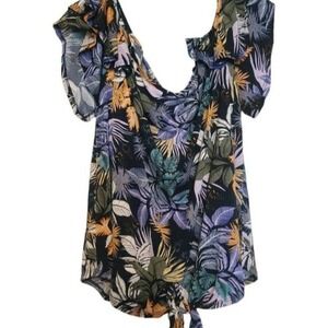 Amana Plus Size Blouse Off the Shoulder Lightweight Top
